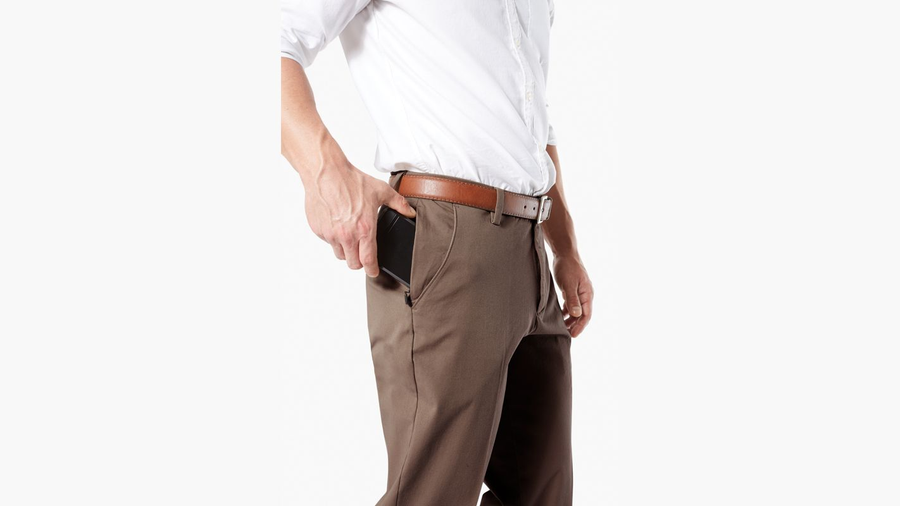 (image for) Green Workday Khakis, Classic Fit